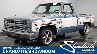 1986 Chevrolet C10 Silverado for sale  7205 CHA [upl. by Nylyaj]