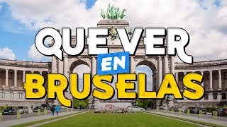 🧳️ TOP 10 Que Ver en Bruselas ✈️ Guía Turística Que Hacer en Bruselas [upl. by Tshombe36]