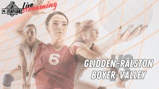 GliddenRalston vs Boyer Valley Volleyball 091724 [upl. by Lipfert363]