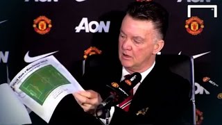 Van Gaal hits back at long ball claims [upl. by Yreffeg]