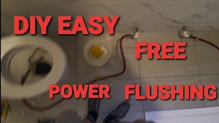 DIY Easy  free power flushing Proste płukanie systemu ogrzewania [upl. by Swehttam988]