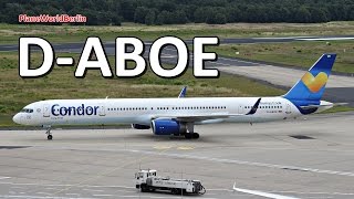 Condor Boeing 757300 landing in Cologne Bonn Airport CGN [upl. by Aivalf548]