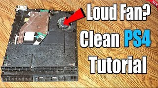 How to CLEAN PS4 and FIX PS4 LOUD FAN EASY METHOD2023 [upl. by Pussej960]