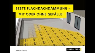 LINITHERM Flachdachdämmung mit oder ohne Gefälle [upl. by Domenico]