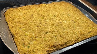 Grandma’s Secret For The BEST Southern CORNBREAD DRESSING  How to Make Dressing for the Holidays [upl. by Nosylla]