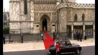 Kate Middleton arrives at Westminster Abbey for wedding [upl. by Edouard]