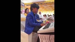 Poovaiyar composing keyboard  Amma amma song [upl. by Norrag508]