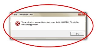 Fix Application ErrorThe application was unable to start correctly0xc000007b in windows 7810 [upl. by Haukom]