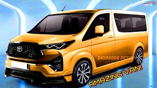 New Generation 2024 TOYOTA HiAce  The Most Popular VAN [upl. by Gaile]