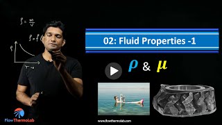 Fluid dynamics Lecture 2 Fluid properties Density and Viscosity [upl. by Laura662]