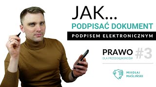 Jak podpisać dokument podpisem elektronicznym przy użyciu profilu zaufanego Krok po kroku [upl. by Eelhsa20]