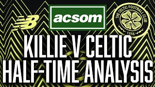 Kilmarnock v CELTIC  LIVE HalfTime Analysis  A Celtic State of Mind  ACSOM [upl. by Roehm]