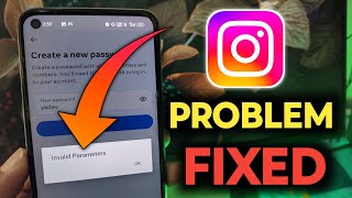 instagram invalid parameters problem invalid parameters Instagram password problem [upl. by Gratiana]