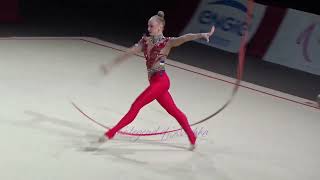 Viktoriia ONOPRIIENKO UKR ribbon  2024 Grand Prix Thiais AA [upl. by Grubman]