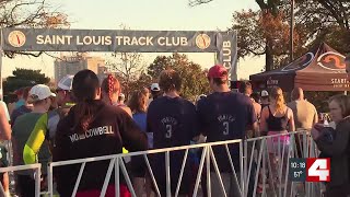 St Louis half marathon supports Saint Louis Crisis Nursery [upl. by Niro741]