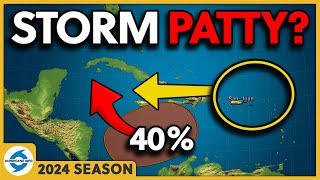 Patty could develop in the Caribbean Heavy rains for the Greater Antilles and Central America [upl. by Hermina]