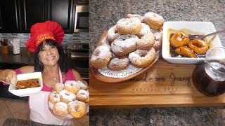 PICARONES CHILENOS CASEROS PASADOS Y CON AZUCAR FLOR HOMEMADE PICARONES [upl. by Cleaves817]