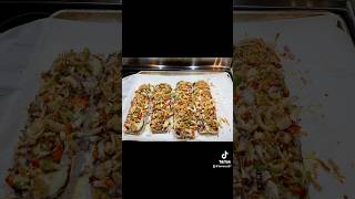 French Bread BBQ Pizza food famdinner dinnerrecipes cooking dinner dinnerideas familydinner [upl. by Nazarius]