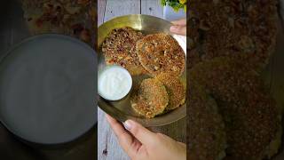 Sabudana Vrat Thalipeeth viralvideo cooking food shortvideo navratri [upl. by Aiahc]