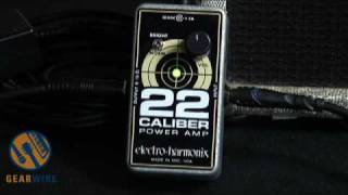 ElectroHarmonix 22 Caliber Power Amp Serious Firepower Thats Easily Concealable [upl. by Novrej]