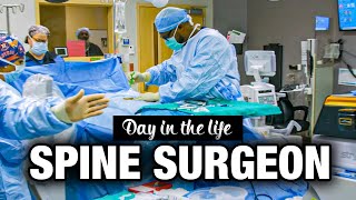 A FULL Day in my Life as a Spine Surgeon [upl. by Eileme809]