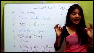 INDIANISM AND CORRECT ENGLISH BY PARUL ARYA [upl. by Laresa]