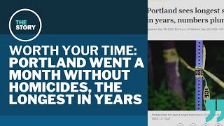 While Portland grapples with fatal drug overdoses homicides are on the decline  Worth Your Time [upl. by Melisent545]