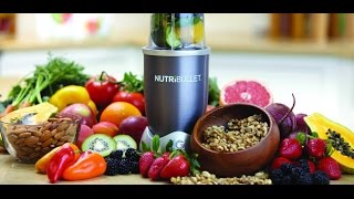 NutriBullet 600 Series  Nutritional Extractor  High Street TV [upl. by Alleuqahs]