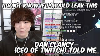 Sykkuno Reveals Twitch CEO Dan Clancy Said This When I Left [upl. by Eniamrahc652]