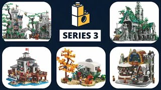 LEGO BrickLink Designer Program Series 3 PreOrder and Release Thoughts [upl. by Oiliruam425]