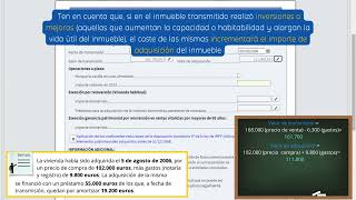 Renta 2023  Exención por reinversión en la compra de vivienda habitual [upl. by Bessy287]