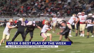 Lee High spinning touchdown voted Week 8 Best Play of the Week [upl. by Nevram]