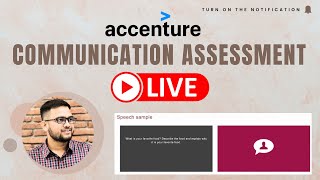 🔴LIVE  Accenture Communication Assessment accenture accentureassessment [upl. by Ahsimin]