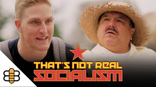 College Freshman Explains Socialism To Cuban Who Escaped On A Raft [upl. by Nosidam]