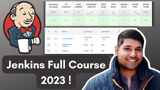 Jenkins Full Course 2023  Jenkins Tutorial For Beginners [upl. by Name244]