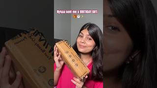 Nykaa sent me a birthday gift 😍🎁 nykaa [upl. by Niwrad]