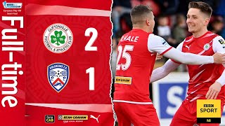 HIGHLIGHTS  Cliftonville 21 Coleraine [upl. by Oneil]