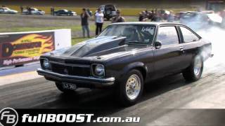 Torana LX360 runs 1008 at 131mph [upl. by Airelav]