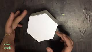 Math TLM How To Make 3D Hexagon [upl. by Oinafipe]