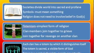 Functionalist theory of religion [upl. by Dnumsed649]