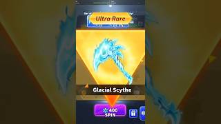 Spinning glacial scythe blade ball roblox gaming bladeball bladebatroblox youtubeshorts short [upl. by Aronael]