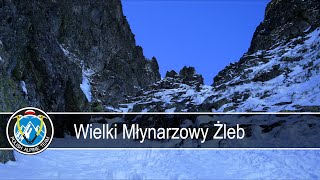 Wielki Młynarzowy Żleb  29012017 [upl. by Synn484]