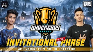 STAN UNDERGODS LEAGUE WITH MASSIVE PP 100K  INVITATION PHASE  PRESENT BY STAN APPCINDRELLA GAMING [upl. by Haek]