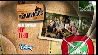 Disney Channel Latinoamérica  Acampados Segunda Temporada Estreno [upl. by Manvell]