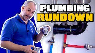 DIY Kitchen Plumbing 101  Connecting Plumbing amp Mounting the Sink [upl. by Nosreh]