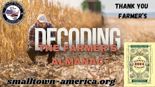 Decoding The Farmers Almanac 2024 Thank You Farmers farming farmer [upl. by Lletram]