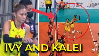 Ivy Lacsina Debut Kalei Mau’s return  PVL Reinforced Conference 2022 [upl. by Ena116]