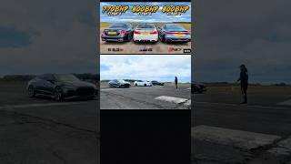 Benz E63s vs BMW M5 vs Audi RS7 [upl. by Sirrot]