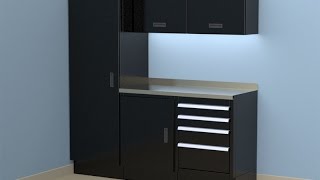 Moduline Select Series American Made Garage Cabinets [upl. by Nan507]