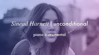 Sinead Harnett  Unconditional  Piano Instrumental Karaoke amp Lyrics [upl. by Nepsa]